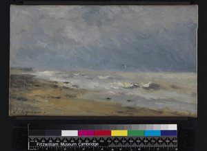 The Coast of Normandy by Stanislas Victor Edouard Lepine
